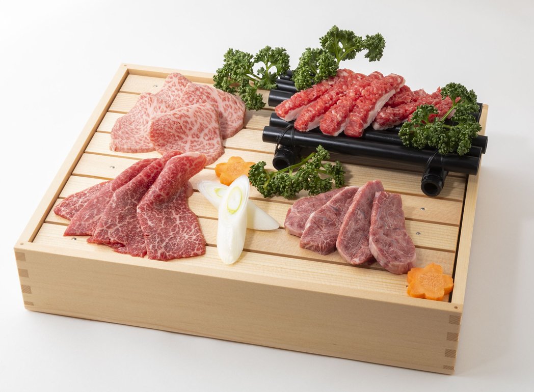 Assortment of 4 Rare Cuts of Wagyu Beef